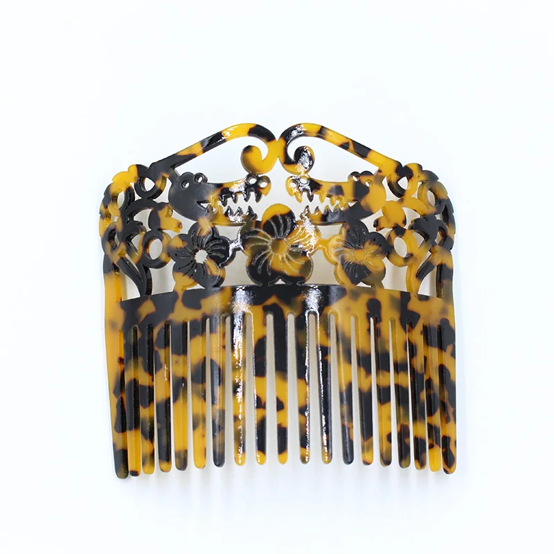 Hair comb acetic acid plate a variety of color fashionable female holiday party headdress decoration