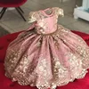 Fantaisie Papillon Enfants Fille Fleur De Mariage Filles Robe Princesse Partie Pageant Formelle Robe De Bal Petit Bébé Fille D'anniversaire Robe ► Photo 2/6