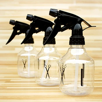 

250ml Empty Transparent Plastic Spray Bottles Hairdressing Hair Salon Spray Plant Sprayer
