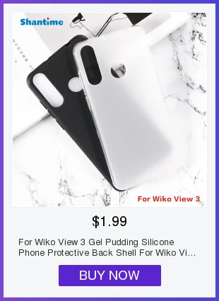 Для Wiko View 3 гелевый силиконовый защитный чехол для телефона Wiko View 3 мягкий чехол из ТПУ
