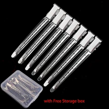 10 шт./лот, хорошее качество, нержавеющая сталь, Парикмахерская заколка для волос с уткой, позиционирование, шпильки для волос, профессиональные инструменты для укладки волос, заколки для волос