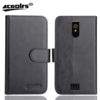 

myPhone HAMMER Active 2 Case 5" 6 Colors Flip Soft Leather Crazy Horse Phone Cover Stand Function Cases Credit Card Wallet