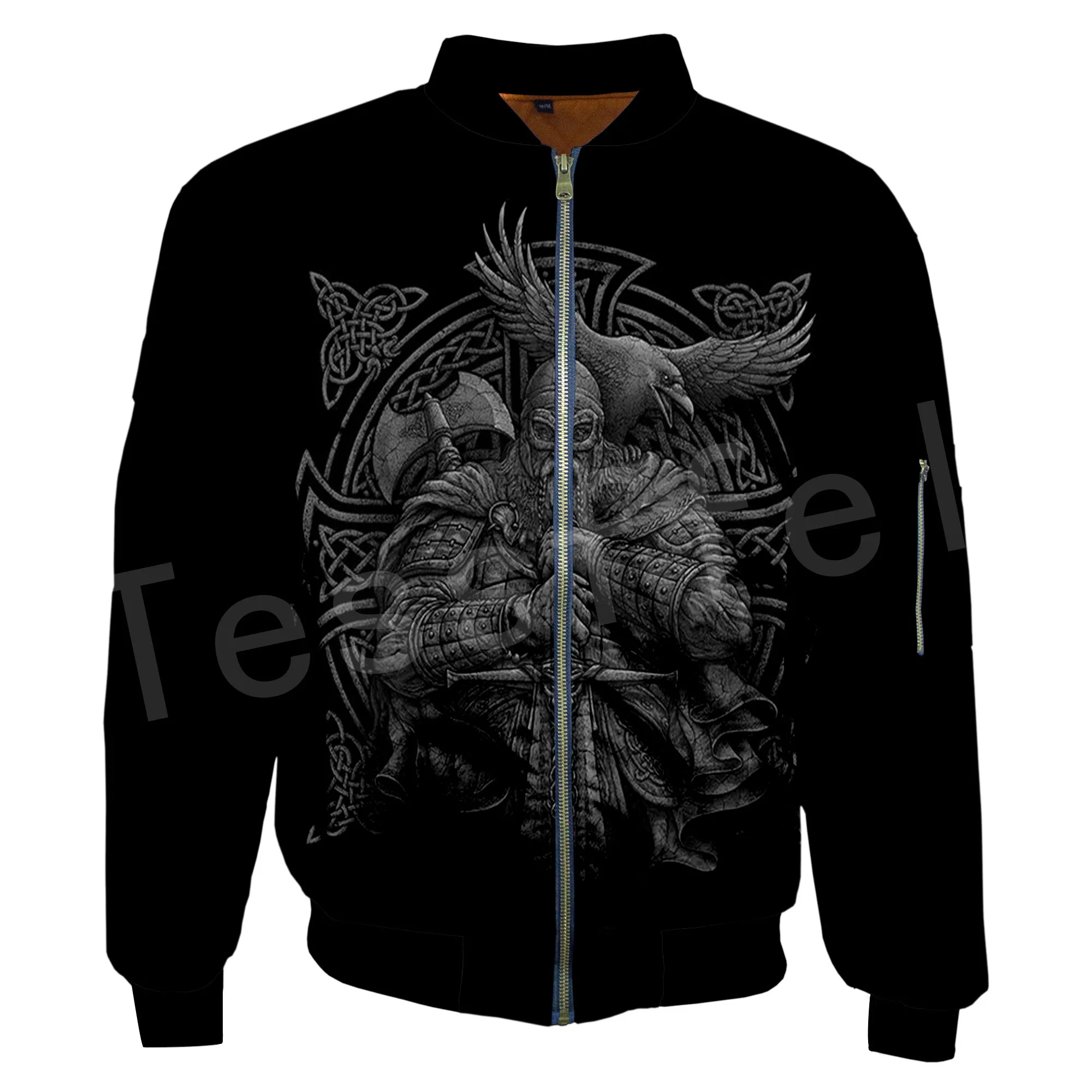 Tessffel Unisex татуировки викингов, спортивный костюм, новые модные повседневные Для мужчин/Для женщин 3dprint толстовки/Толстовка/куртка-бомбер S-11