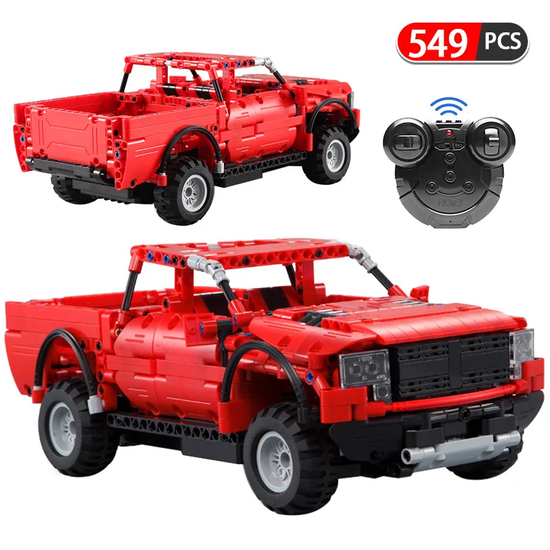 SY-C51005 549 шт. электрический датчик модели грузовиков 2,4 ГГц RC автомобиль строительные блоки транспортные средства Наборы кубиков строительные игрушки для детей мальчиков подарок - Цвет: SY-C51005