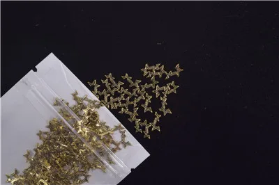 Ретро 3D металлического сплава очарование орнамент Винтаж коллекция металлик кристаллы для ногтей Подвески 8 видов стилей ногтей художественный амулет, аксессуары, 50 шт./пакет - Цвет: JE358