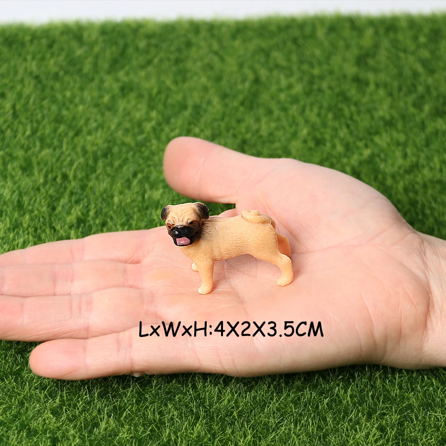 Mr Nice Toy 20 Puppy Figurines Realistic Detailed Cute Figures Hand Paint 