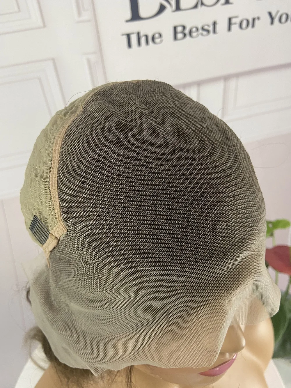 Cheap Apliques com cabelo humano