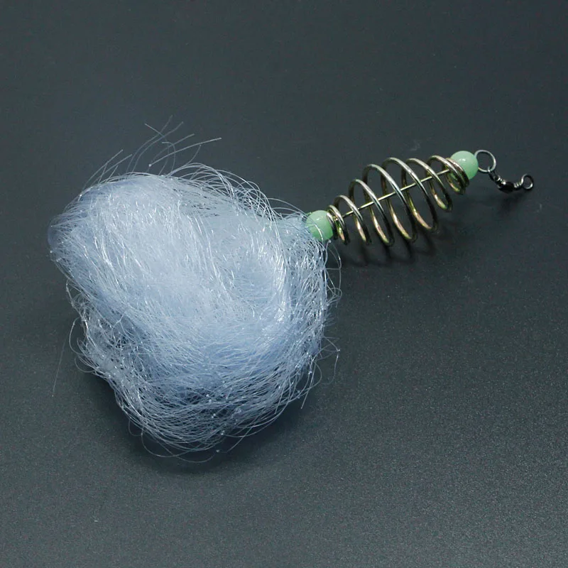 

Fishing Net Copper Spring Shoal Netting Luminous Bead Swivel Tackle Size 3-12 W91C