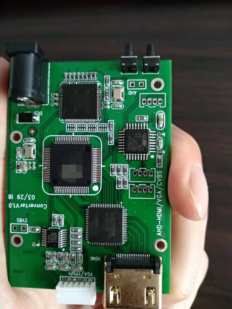 

Full hd AHD/CVI/TVI/CVBS to HDMI/VGA/CVBS signal converter board module 1080P