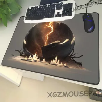 

XGZ Russian Promotion Large Size Mouse Pad Candle Pattern Laptop Table Mat Classic Art Printing Speed Type for Dota2 Game Player