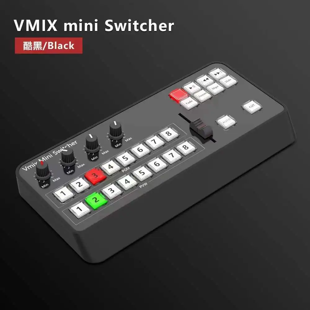 TYST Video Vmix Mini Switcher Control Panel MIDI2.0 Recording Switchboard for OBS Youtube Ins TV Broadcasts | Электроника
