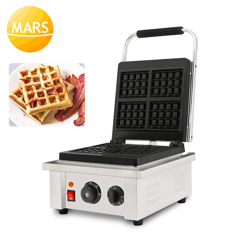1500w Commercial Waffles Maker Iron Sandwich Maker Machine Electric