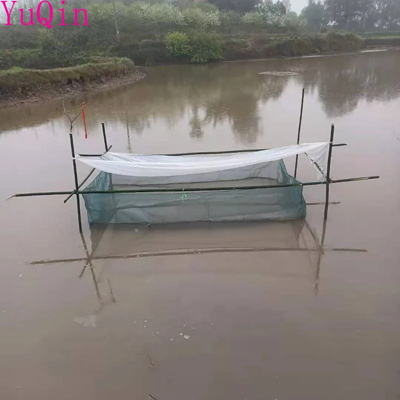 Thicken Aquaculture grow Net Case Lobster Crab Monopterus Albus Anti-escape Breeding Net Customization Size Available aquaculture cage