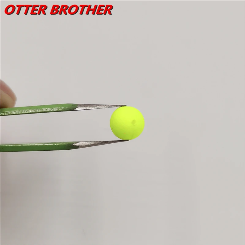 Fishing Floats 50pcs Floating Bobbers Fluorescent Drift Ball Foam Buoyancy Balls