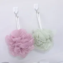 Большого размера, мягкий многоцветный банный Loofah сетчатая губка E618 сзади потертый банное полотенце баня цветок xi yu qiu