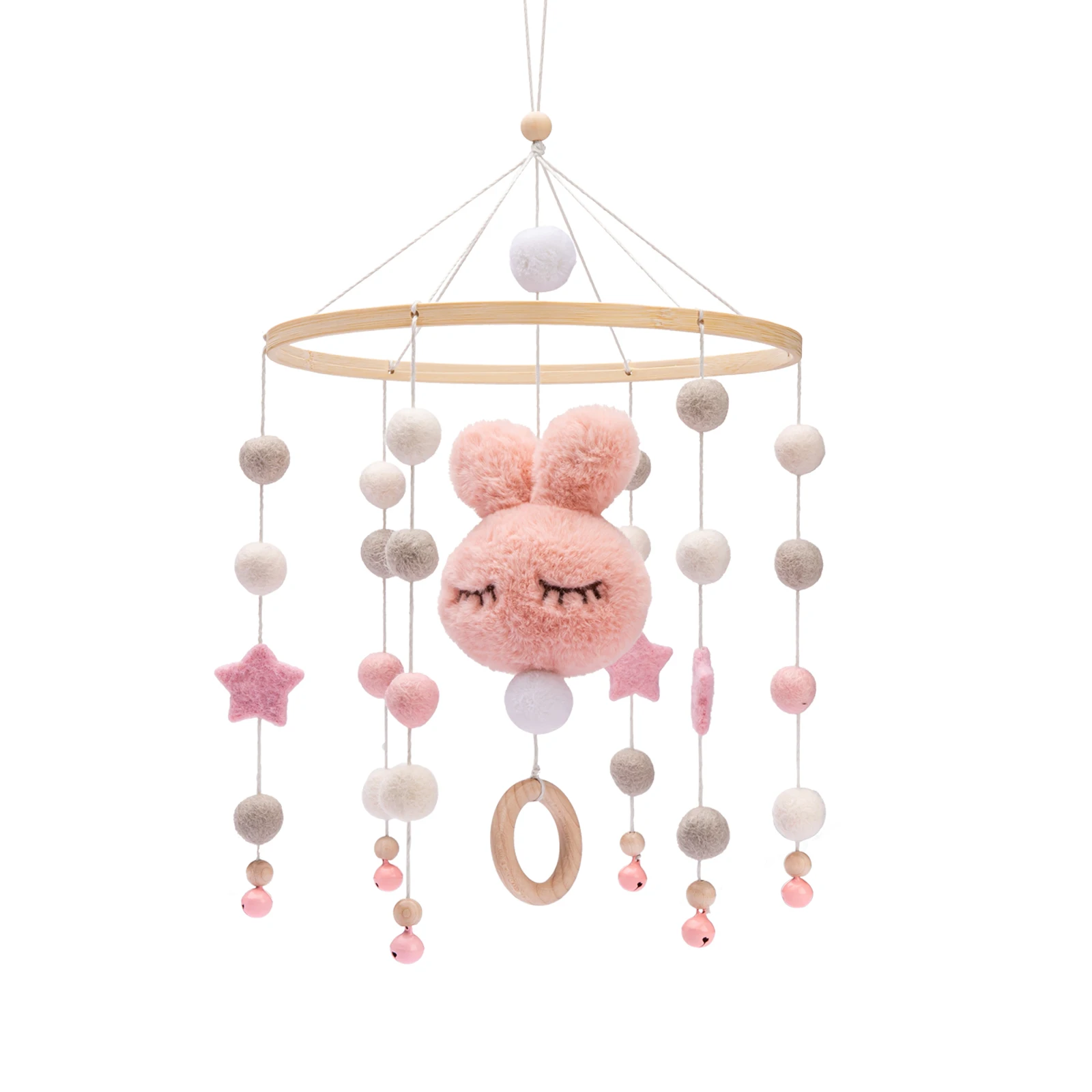 2021 New Newborn Bed Bell Baby Rattles Crib Mobiles Activity Play Gym Toy for 0-12 Months Cart Accessories Wholasale | Игрушки и хобби