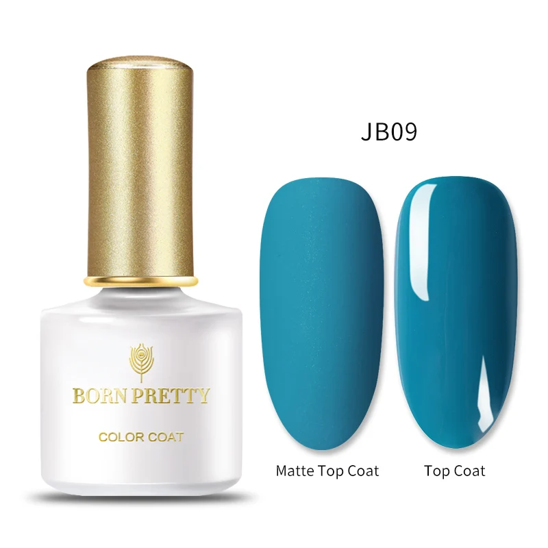 BP-JB09 BORN PRETTY, 60 цветов, Матовый УФ-гель для ногтей, 6 мл, чистый цвет для ногтей, матовое верхнее покрытие, впитывается, Гель-лак для ногтей, маникюрный лак - Цвет: BP-JB09