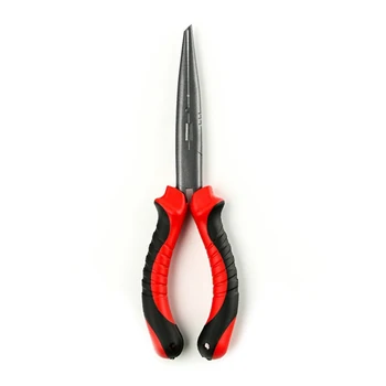 

1pc Fishing Plier Multi function Fish Gripper Hook Remover Crimper Red
