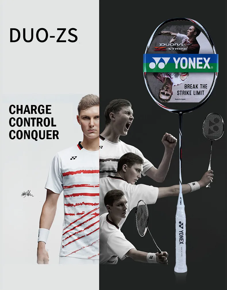 Оригинальная ракетка для бадминтона Yonex Viktor Axelsen Duorazs профессиональная нападения