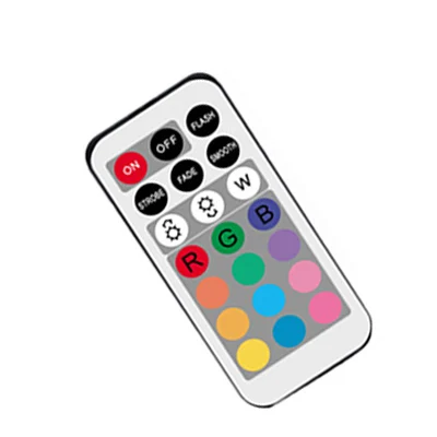 Светильник для шкафа с регулируемой яркостью RGBW bettery с питанием от пульта дистанционного управления, ночник для спальни, гостиной, кухни, светильник, украшение - Цвет: Only Remote