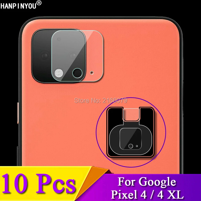 10 шт./партия для Google Pixel4 5," / Pixel 4 XL 6," Защитная крышка для объектива задней камеры Мягкий защитный из стеклянной пленки