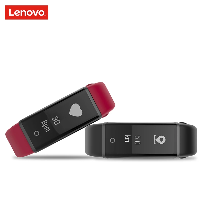 Lenovo фитнес-браслет HX03 умный Браслет IP68 Водонепроницаемый Bluetooth спортивный трекер-сна для сердечного ритма сообщение напоминание умный Браслет