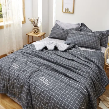 

Lattice Summer Quilt Blanket Soft Pure Cotton Air Conditioned Comforter Duvet Washable Bedspread Adults Bed Summer Bed Quilt