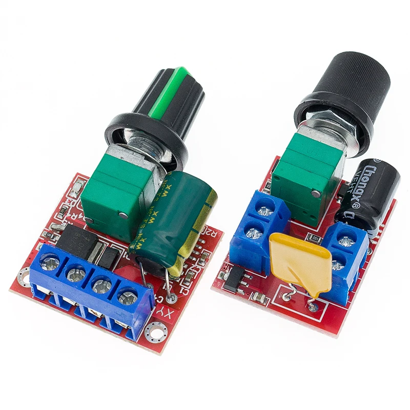 5A 90W PWM DC Motor Speed Controller Module DC-DC 4.5V-35V Adjustable Speed Regulator Control Governor Switch 12V 24V voltage regulator module brushless motor speed controller pwm signal generator