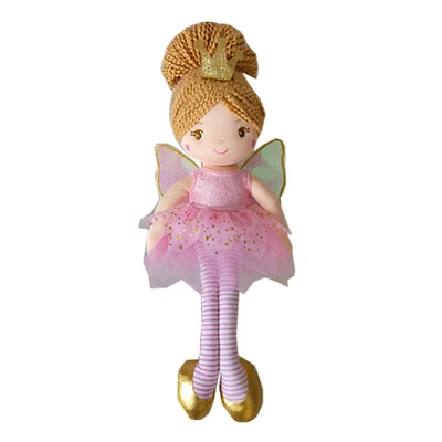 Ограниченная Коллекция плюшевых кукол для девочек - Цвет: fairypink35CM