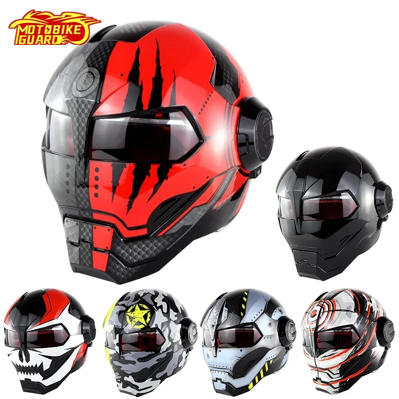 Мотоциклетный шлем классные шлемы в стиле ретро | Автомобили и мотоциклы