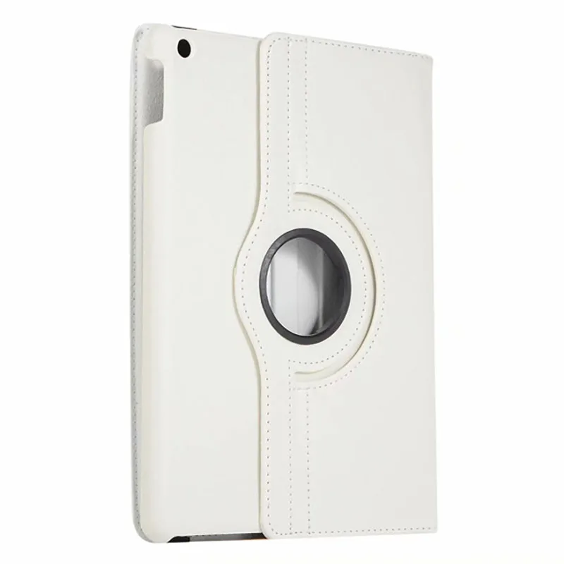 Белый Чехол для планшета с откидной подставкой для Apple IPad 10,2, чехол, вращающийся на 360 градусов, умный чехол для планшета для IPad 7th, A2197, A2198, A2200 - Цвет: Белый
