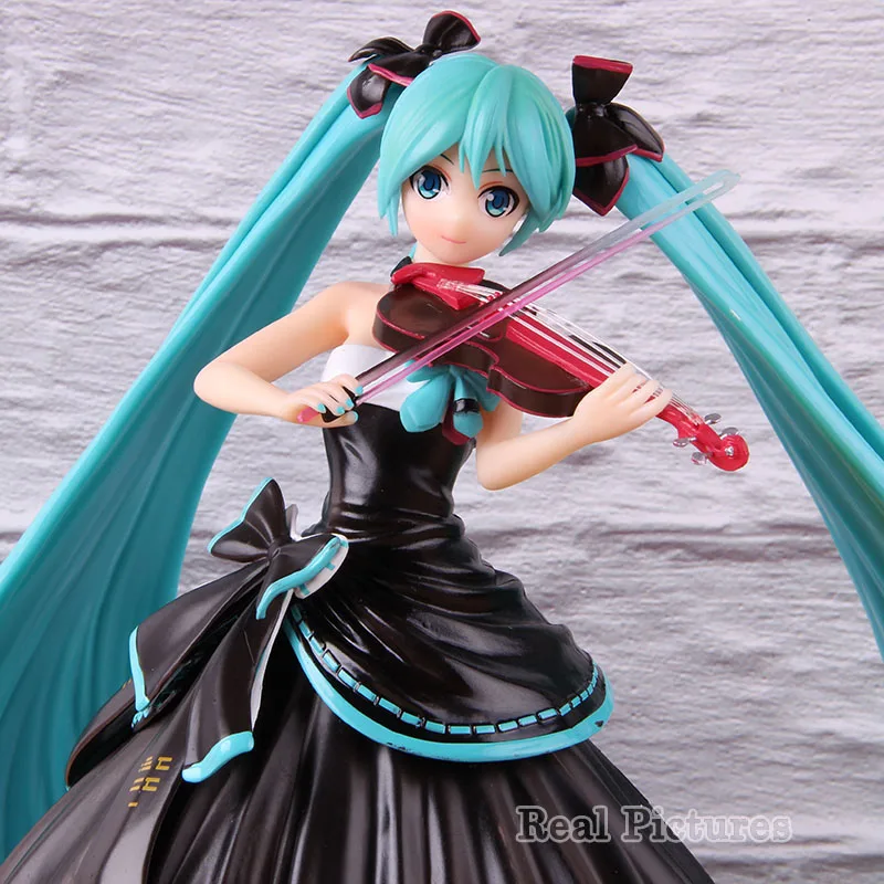 Vocaloid Hatsune Miku 2017 Symphony Ver. 1/8 Масштаб ПВХ Мику хацуне Фигурки Коллекционная модель игрушки подарок