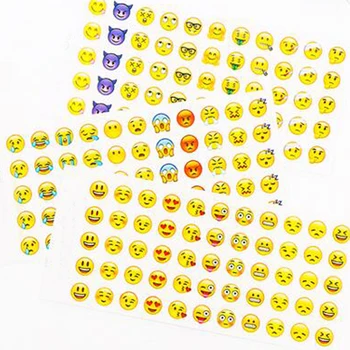 

12 Sheet Toys Sticker Decorative Stickers Smile Sticker For Teachers Smiley Face Paper Label School Rewards Kids