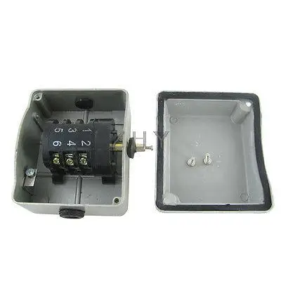 30A/380VAC 10HP ВКЛ-ВЫКЛ переменного тока 3-полюсный кулачковый стартер переключающее устройство