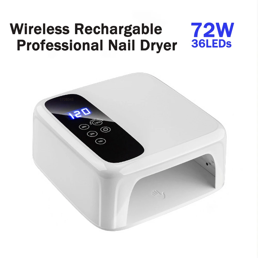 PROD 1005002695981119 Wireless Led Nail Lamp UV 72W Rechargeable
15600mAH Professional Gel Nail Dryer Nail Polish Curling Lamp for All
Gel Nail Polish