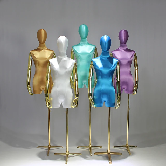 Female Bust Iron Mannequins Frame with Galvanized Head and Hand Clothing  Mannequin Props High-end Dress Form Window Display Rack - AliExpress