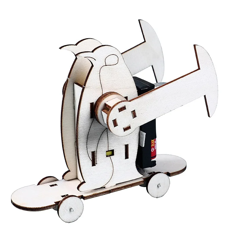 

Electric penguin robot experimental invention scientific teaching aids children's educational assembly toys