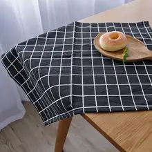 

1 Pcs Plaid Cotton Linen Placemat 40x60cm Japanese Fashion Style Table Mats Napkins Simple Design Towel Tableware Kitchen Tool
