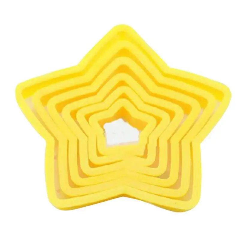 

6pcs/set Cookies Cutter Frame Fondant Biscuits Cake Mould DIY Star Moulds Christmas Cookie Maker Cake decorating Tool