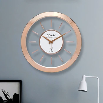 

Silent Northern European Clock Living Room Fashion Creative Trend Personality Modern Simple Air Wave Clock