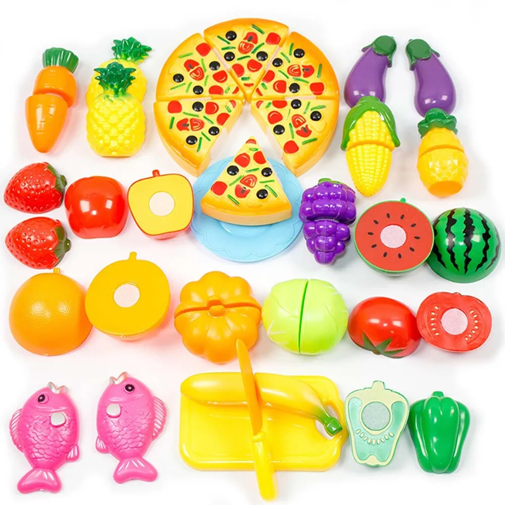 Finest  Kids Mini Plastic Simulation Shopping Mall Supermarket Cart Trolley Toy Pretend Play House Handcart