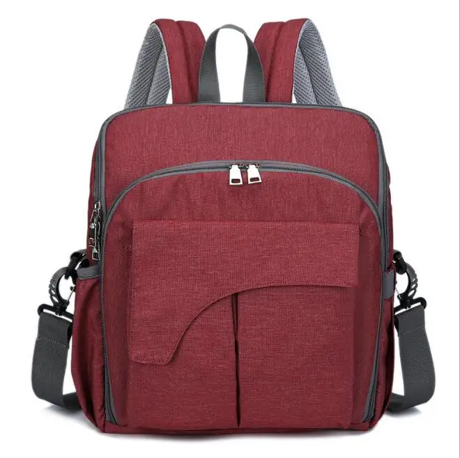 Сумка для беременных рюкзак дорожная Мумия сумка для подгузников Водонепроницаемая пищевая многофункциональная переноска для младенцев кормящих на открытом воздухе BRW002