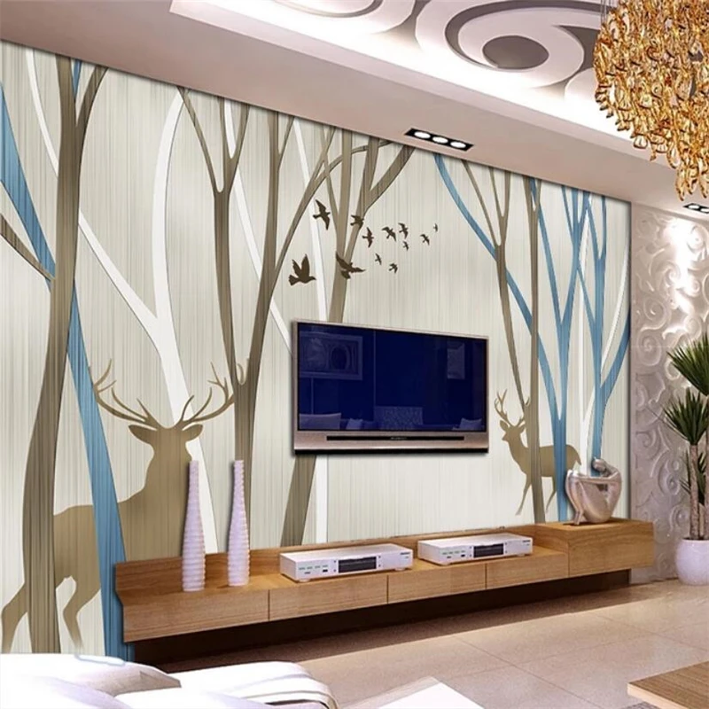 Обои на заказ для портретной съемки 3D ностальгические абстрактные Ручная