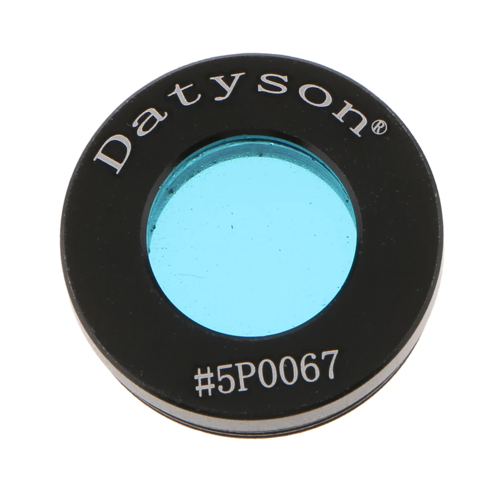 0.965 Inch Astro Optics Filter Nebula Filter for Astronomical Telescope Measurement Tools Blue Color #80A