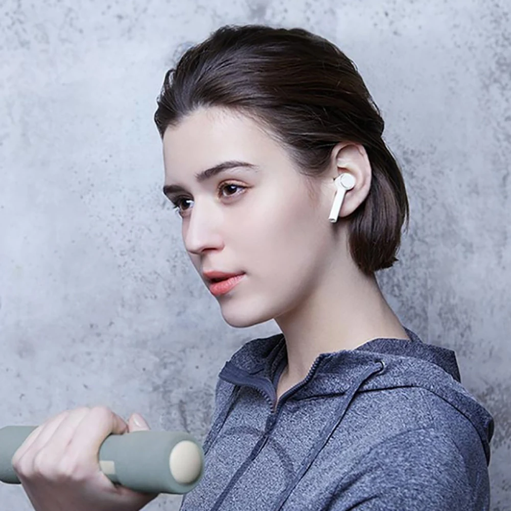 Xiaomi Bluetooth наушники Air гарнитура TWS True беспроводной стерео Спорт ANC переключатель ENC авто сенсорный пауза управление