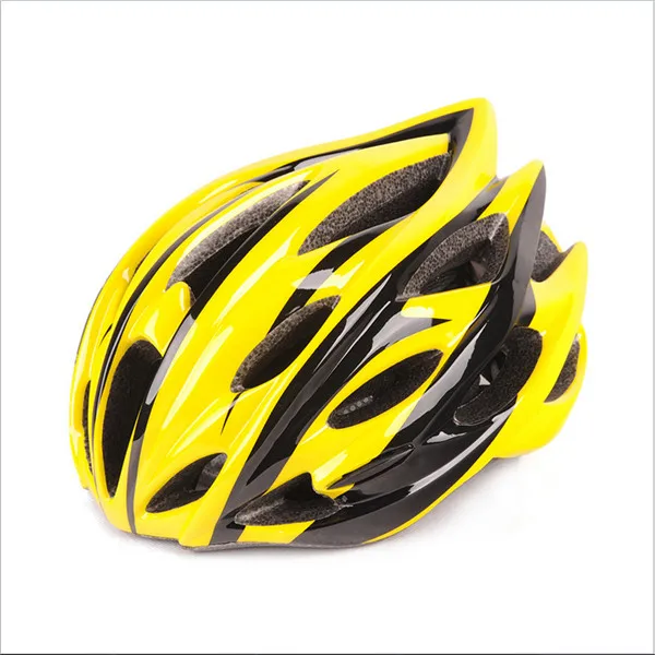 Велосипедный шлем дорожный Велоспорт MTB горный велосипед спортивный защитный шлем регулируемый US - Цвет: Цвет: желтый