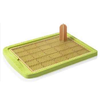 

Dog Toilet Large Column Flat Hollow Grid Latrine Dog Urinal Basin Pan For Small Large Dog Cat Bedpan Supplies Plastic Pet Toilet