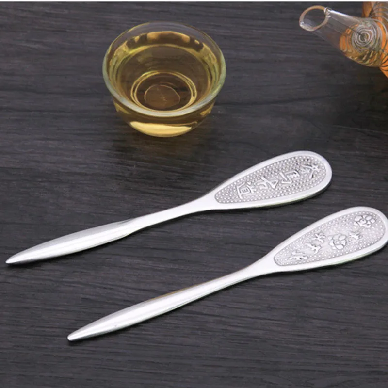 

Stainless Steel Printing Ancient Horse Tea Knife Black Tea Pu'er Dedicated Tea Needle Cake Tool Accessories