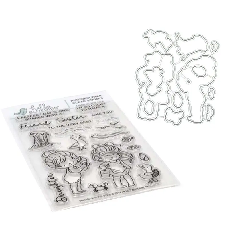 

Friend Metal Cutting Dies Stencils for DIY Scrapbooking Paper Card Embossing