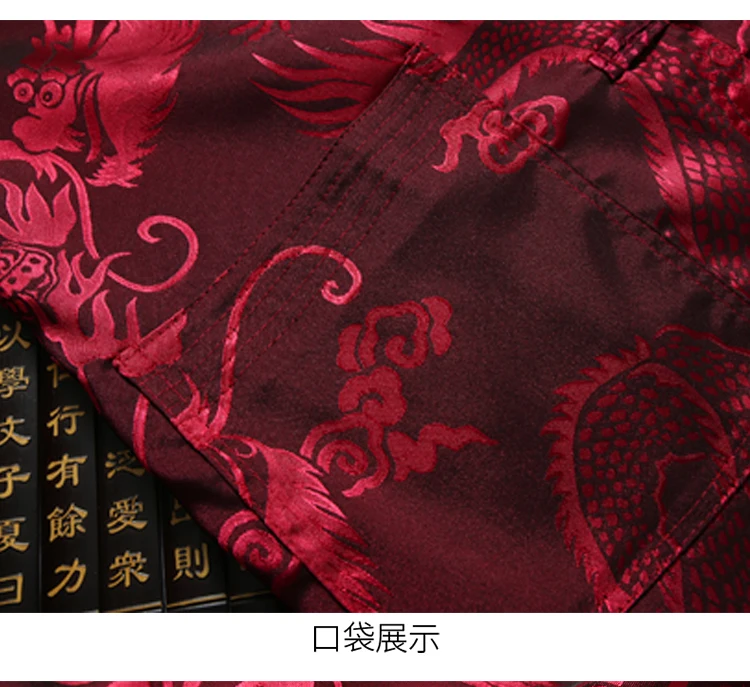 Traje tang masculino, roupa tradicional chinesa para